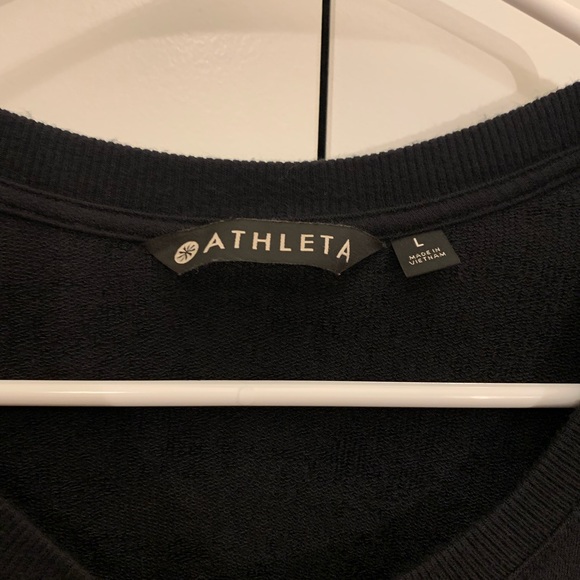 athleta front knot black top - Picture 2 of 6